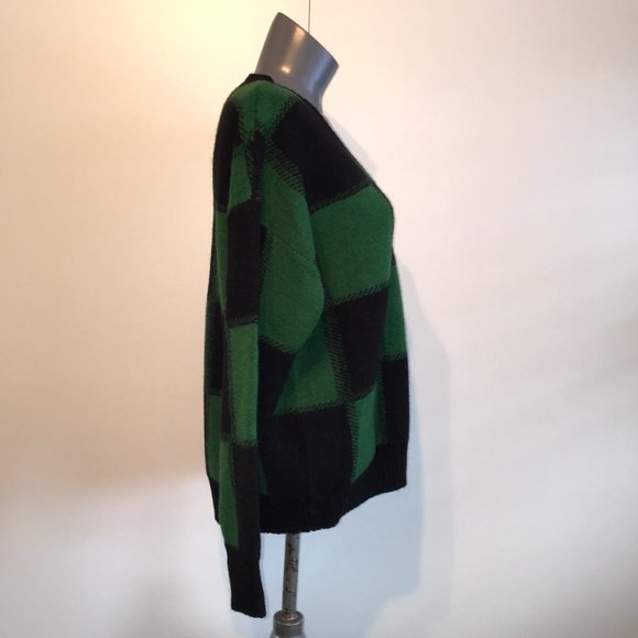 The Korner Grace Sweater in Green and Black NWT Size S - Picture 3 of 13